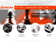 Tablet Screenshot of dredar.com